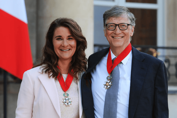 Melinda et Bill Gates