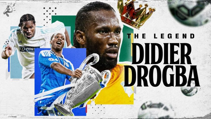 Didier Drogba, ex-footballeur ivoirien @YouTube