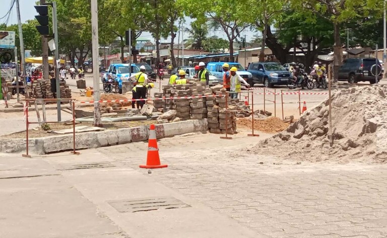 Travaux routiers au BÃ©nin