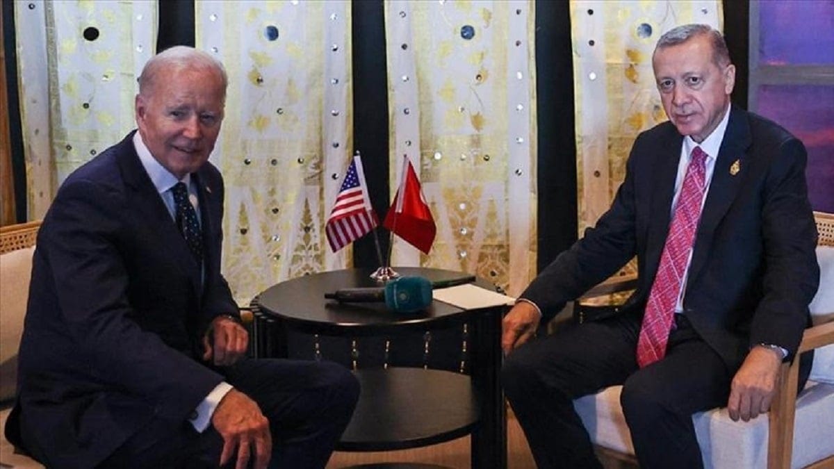Joe Biden et Erdogan