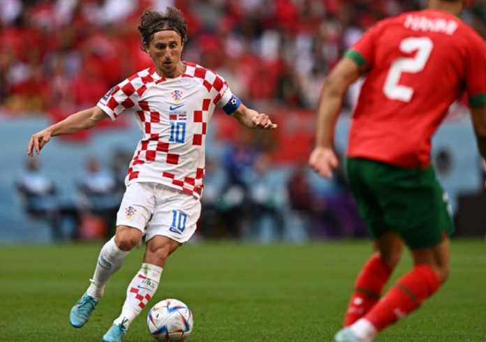 La FIFA a désigné Luka Modric, milieu de terrain et capitaine de la sélection croate, en tant qu’homme du match après le nul face au Maroc (0-0).