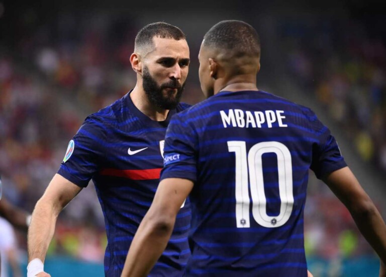 Equipe de France, Karim Benzema et Mbappe @ Le Figaro