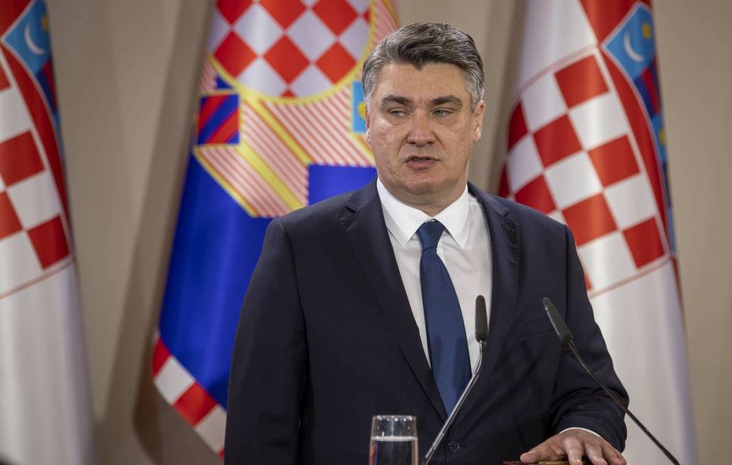 Le président croate Zoran Milanovic