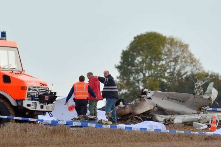 Crash d'avion Ã  New York