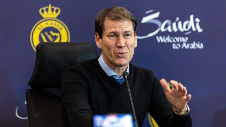 Rudi Garcia, entraineur d'Al-Nassr