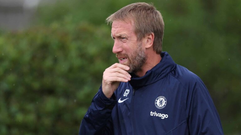 Graham Potter, entraineur de Chelsea