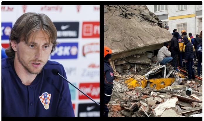 Luka Modric réagit au séisme en Turquie