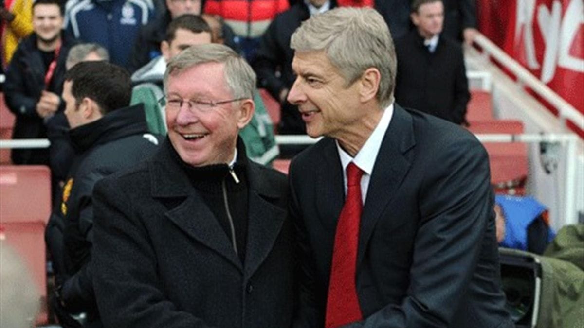 Sir Alex Ferguson et Arsene Wenger