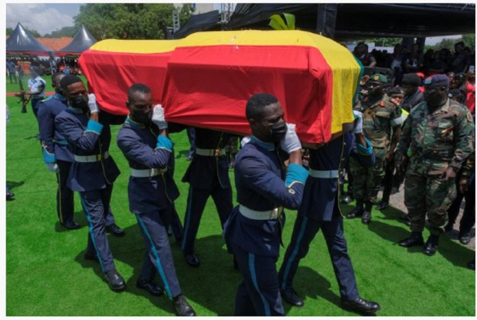 Des funérailles d'État organisées au Ghana pour Christian Atsu