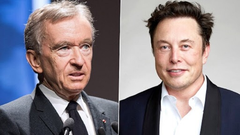 Bernard Arnault et Elown Musk