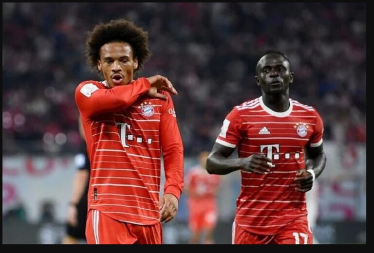 Sadio ManÃ© et Leroy SanÃ©