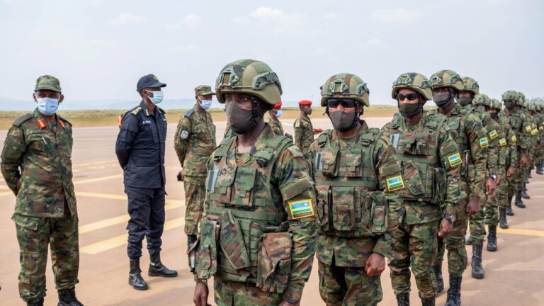 Des militaires rwandais dÃ©ployÃ©s au Mozambique