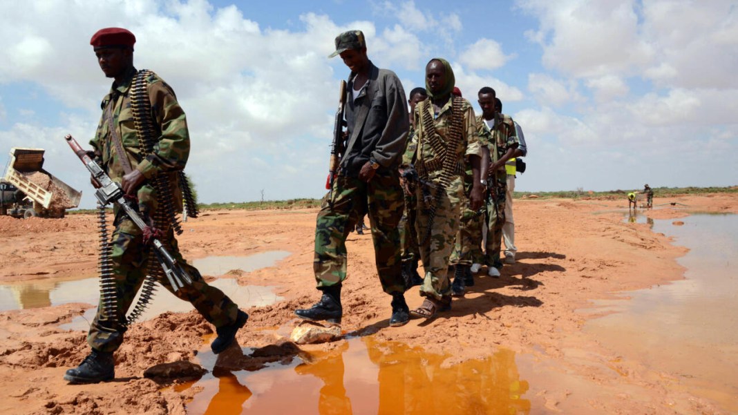 Somalie soldats
