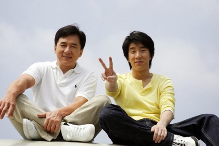 Jackie Chan et son fils