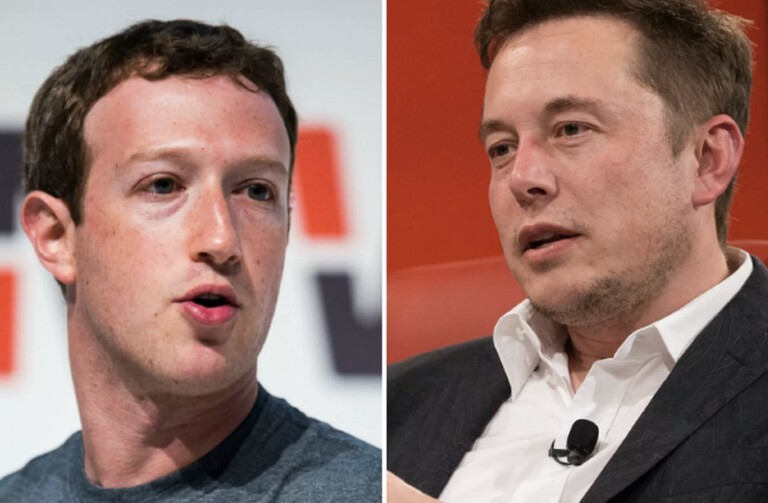 Mark Zuckerberg et Elon Musk