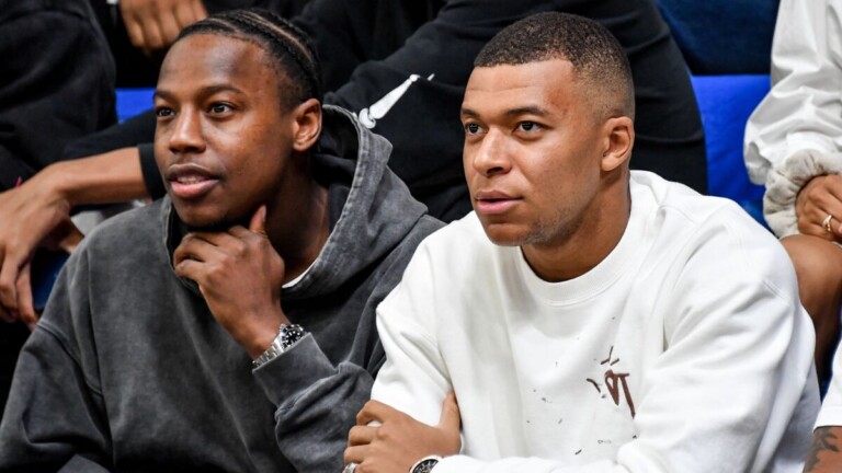 Brice Tchaga et Kylian MbappÃ©