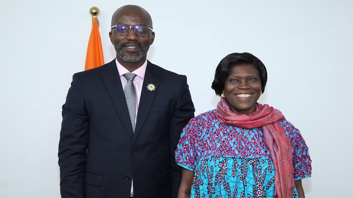 Simone Gbagbo et Dia HouphouÃ«t