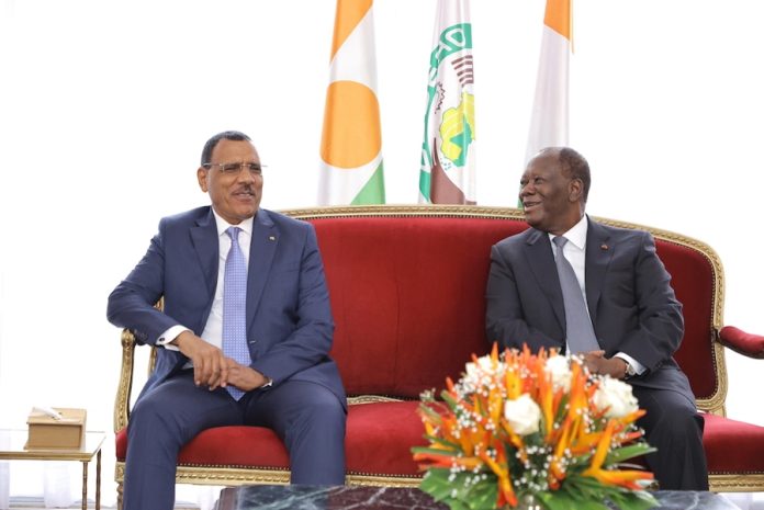 Alassane Ouattara et Mohamed Bazoum