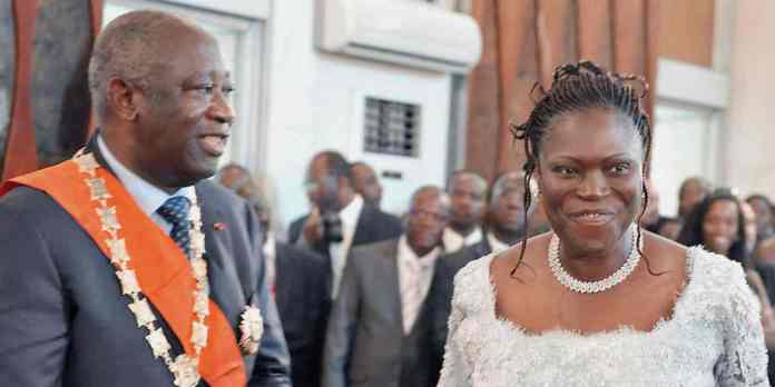 Laurent Gbagbo et Simone Ehivet @ Le Point Afrique