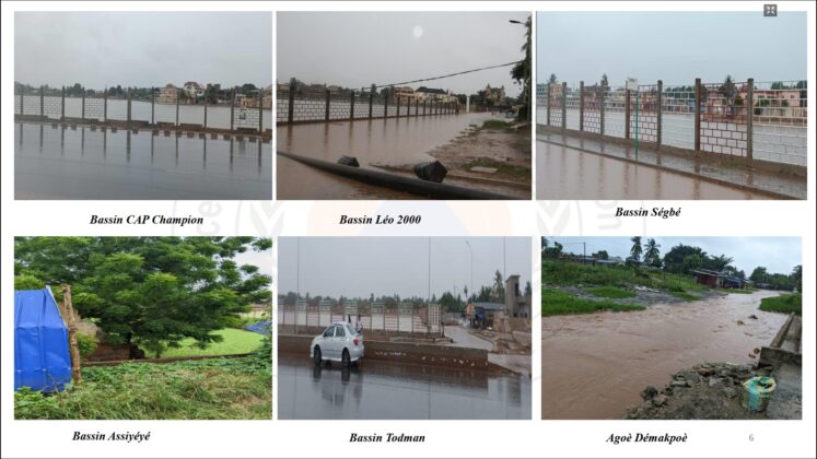 Togo: Lomé sous l'apparence d'une cité lacustre après de fortes pluies ce mercredi