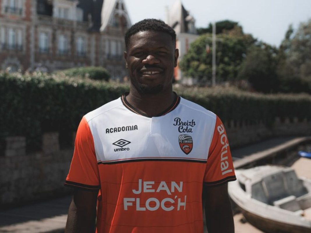 Tosin Aiyegun, attaquant du FC Lorient