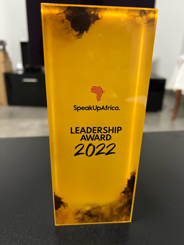 Prix du Leadership Speak Up Africa 2022