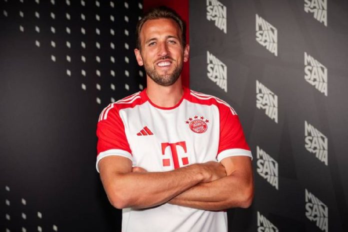 Harry Kane sous le maillot du Bayern Munich