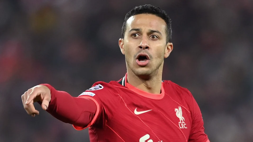 Le milieu de terrain de Liverpool, Thiago Alcantara