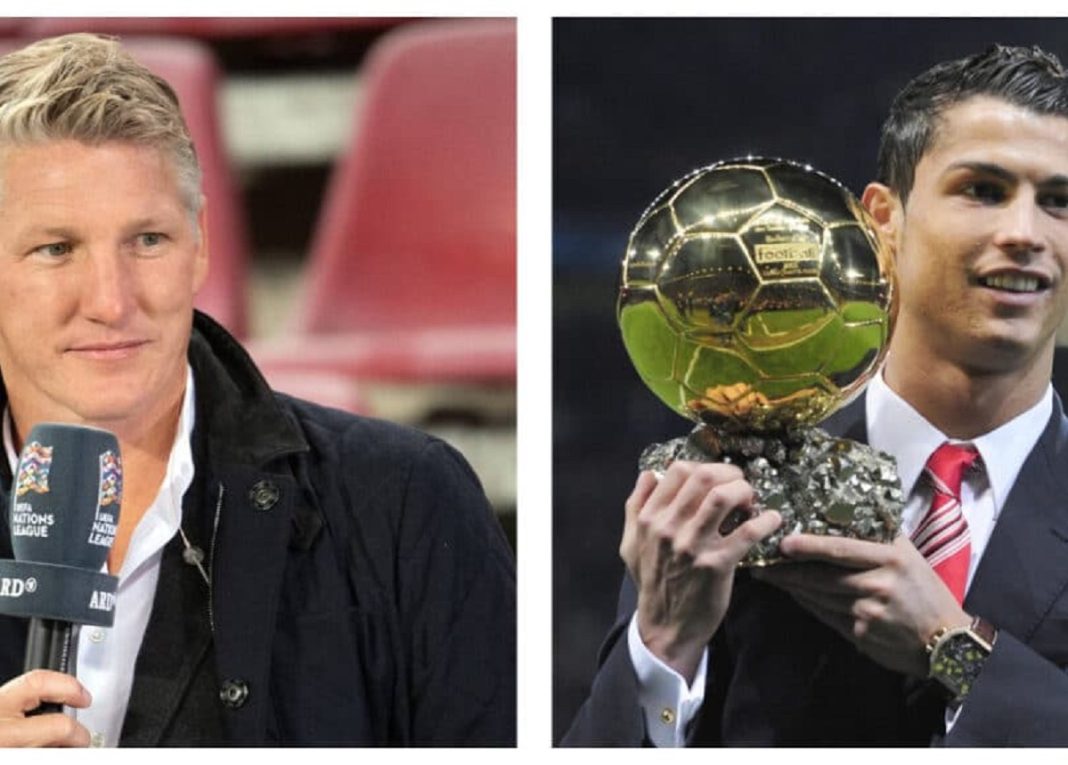 Bastian Schweinsteiger et Cristiano Ronaldo