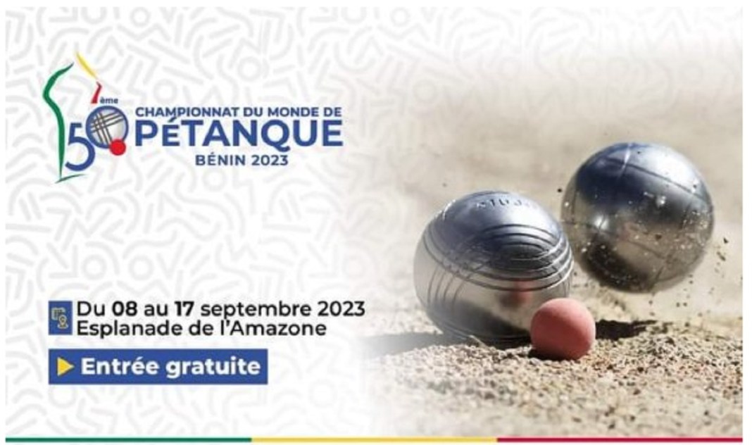 Mondial de pétanque Cotonou 2023