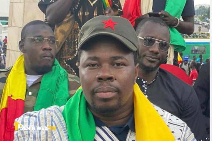 Adama Ben Diarra, alias "Ben le Cerveau", leader du mouvement pro-Assimi Goïta Yerewoloce.