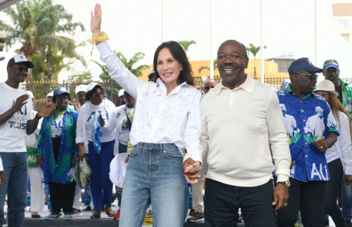 Sylvia Bongo Ondimba et Ali Bongo Ondimba.