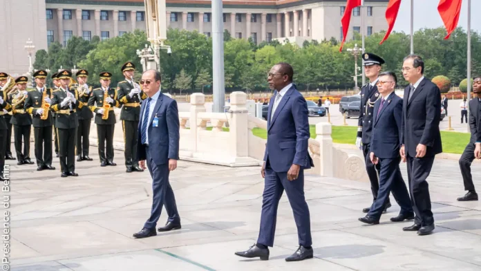 Visite d'Etat de Patrice Talon en Chine