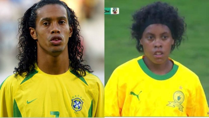Ronaldinho et son sosie sud-africain