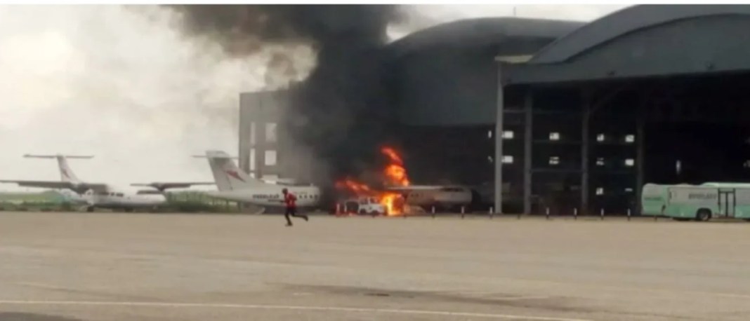 Nigeria: un puissant incendie s'est déclaré à l'aéroport international Murtala Muhammed