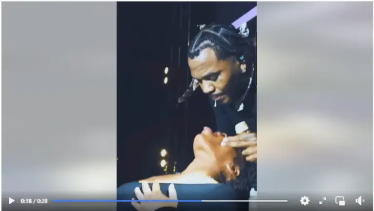 Kevin Gates: en plein concert, le rappeur américain crache dans la bouche d’une fan (vidéo)