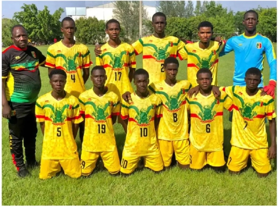 Des joueurs U17 du Mali