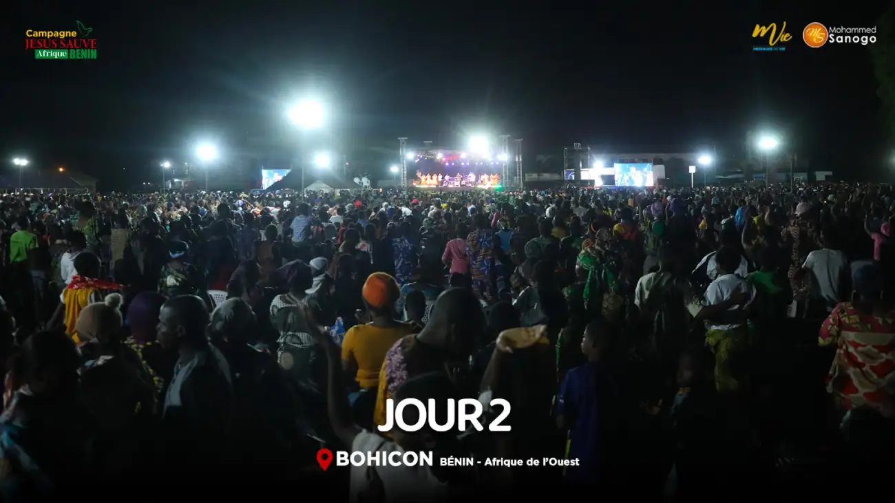 Campagne Jesus Sauve l'Afrique - Etape de  Bohicon