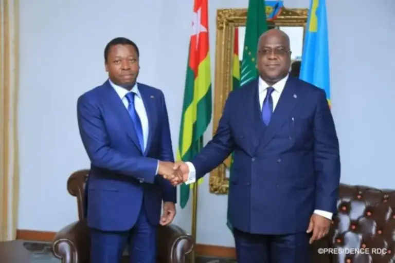 Togo – RDC: Faure Gnassingbé félicite Félix Tshisekedi pour sa réélection