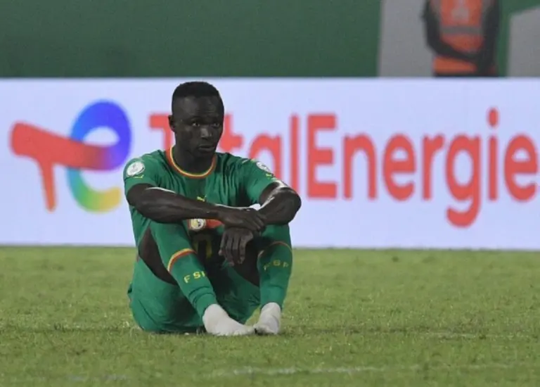 Sadio ManÃ©, attaquant sÃ©nÃ©galais