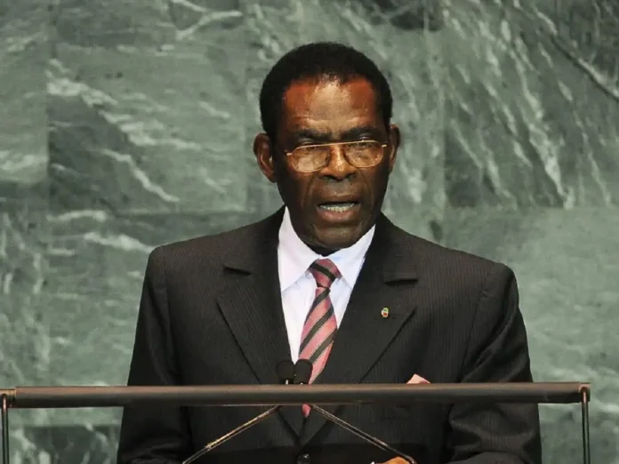 Le président Equato-guinéen, Obiang Nguema