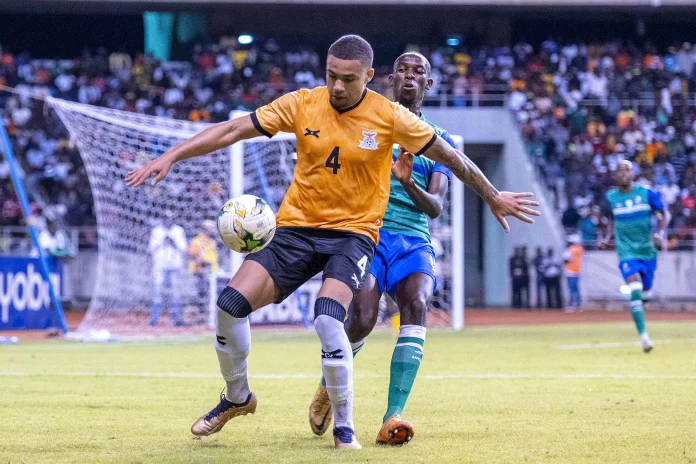 Le dÃ©fenseur zambien Frankie Musonda