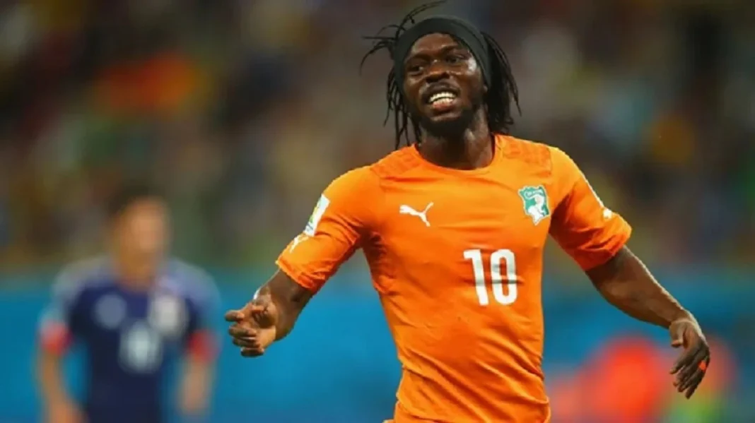 L'attaquant ivoirien, Gervinho