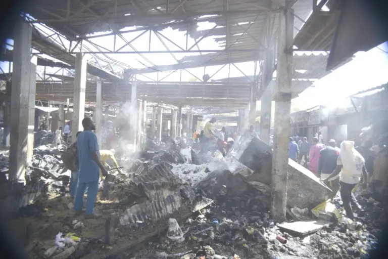 Niger: le marché « Haro Banda » victime d’un incendie