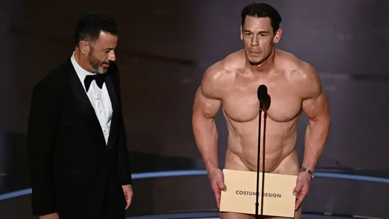 John Cena s’affiche nu aux Oscars 2024 (vidéo)