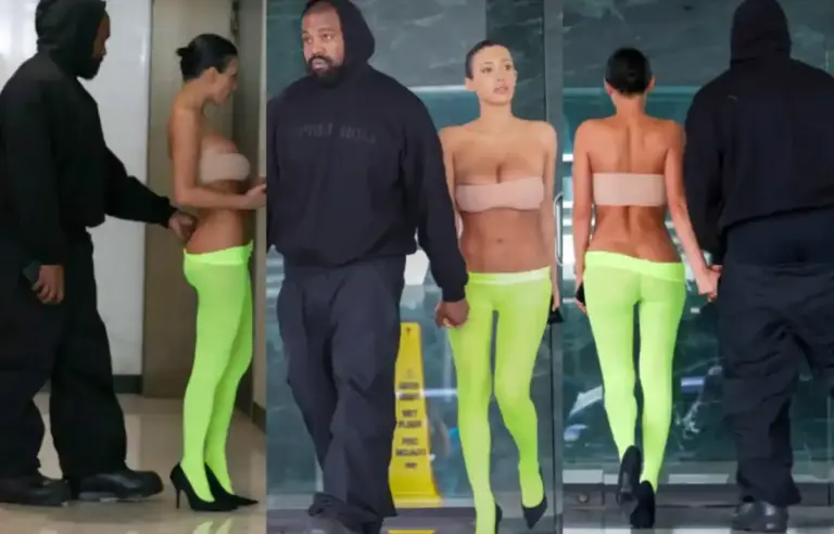 Kanye West exhibe les fesses nues de son épouse Bianca Censori en public (images)