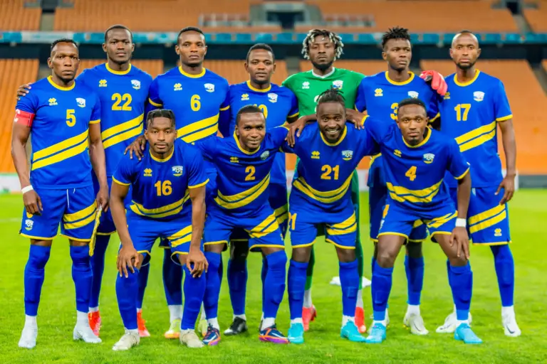 Des joueurs du Rwanda