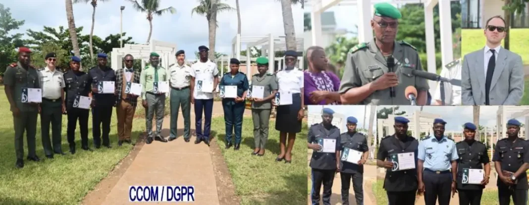 Des officiers de l'armÃ©e bÃ©ninoise formÃ©s sur la communication stratÃ©gique