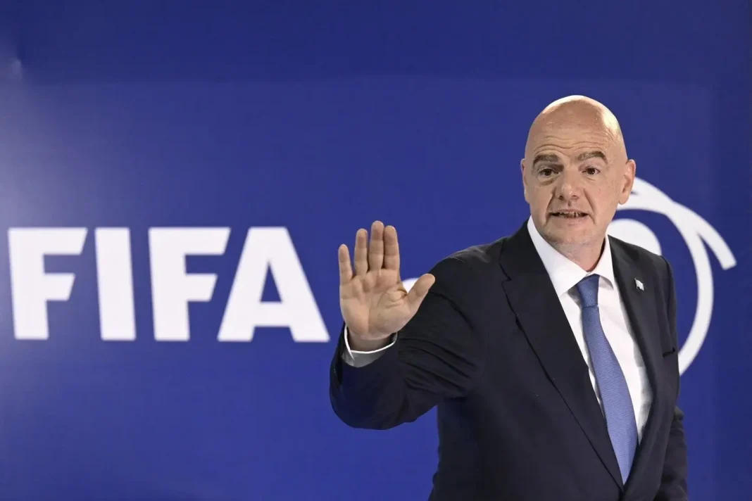 Gianni Infantino, prÃ©sident de la FIFA