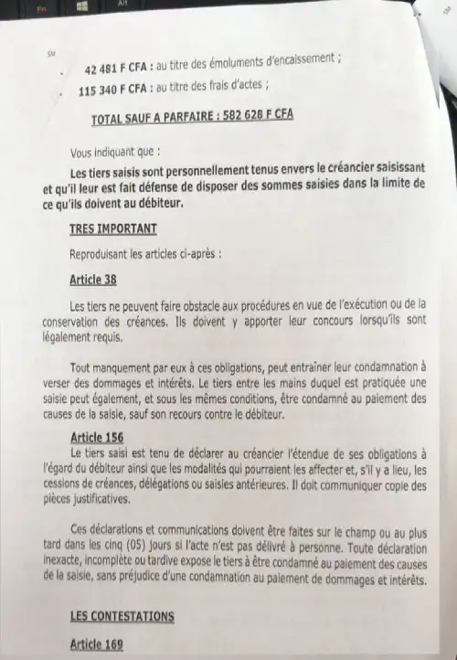 Bénin : une influenceuse condamnée par le tribunal pour émission de chèques sans provision